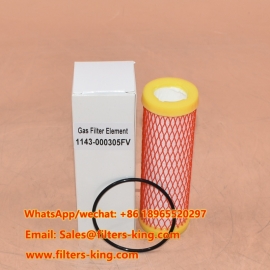 Élément filtrant à gaz