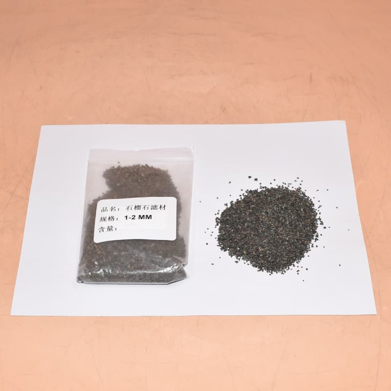 Avantages du grenat dans les applications de filtration
